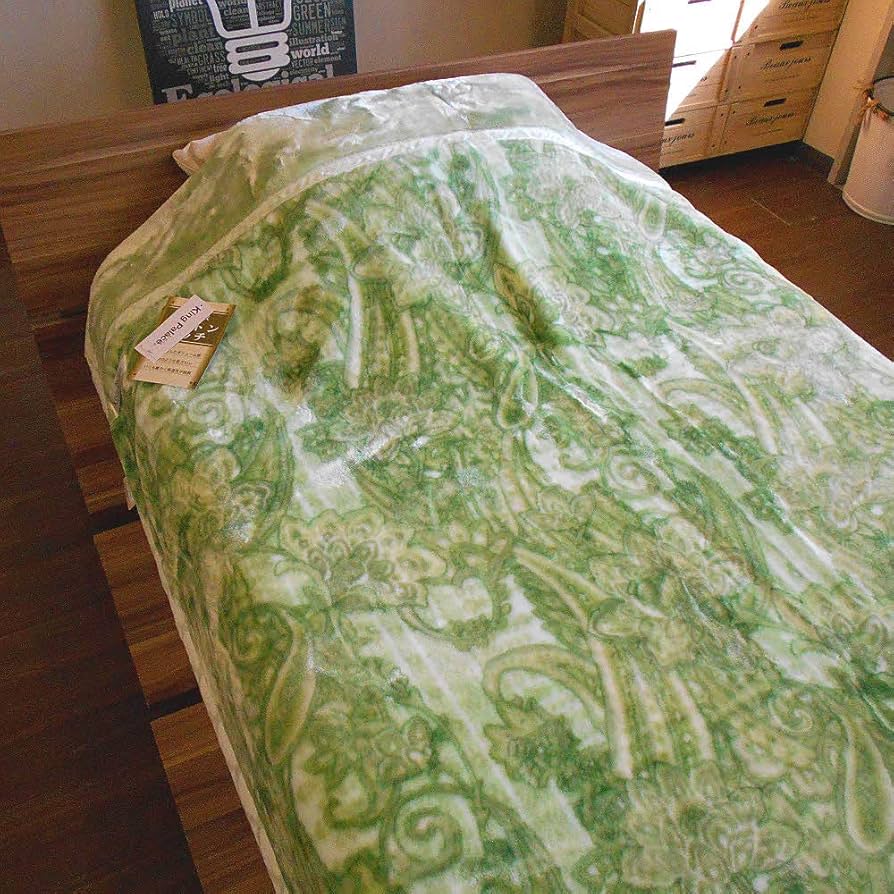 Amazon｜King Palace（キングパレス）襟付き2枚合わせマイヤー毛布