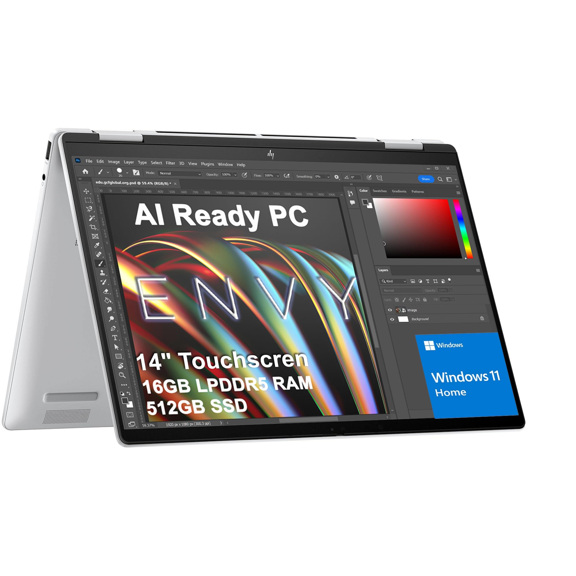 Amazon.com: HP Envy x360 2-in-1 Laptop (14