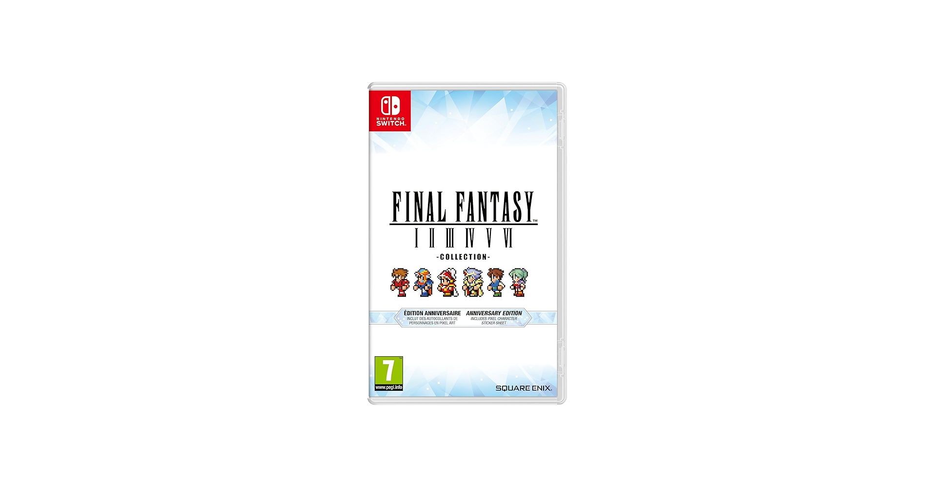 FINAL FANTASY I II III IV V VIピクセルリマインダー FINAL FANTASY I