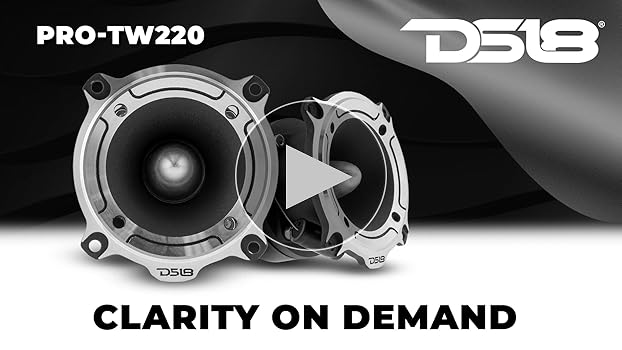 Amazon.com: DS18 PRO-TW220 Aluminum Super Bullet Tweeter 1