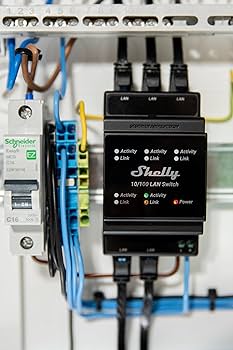 Amazon.com: Shelly LAN Switch | 5 Port RJ45 10/100 Mbps Fast
