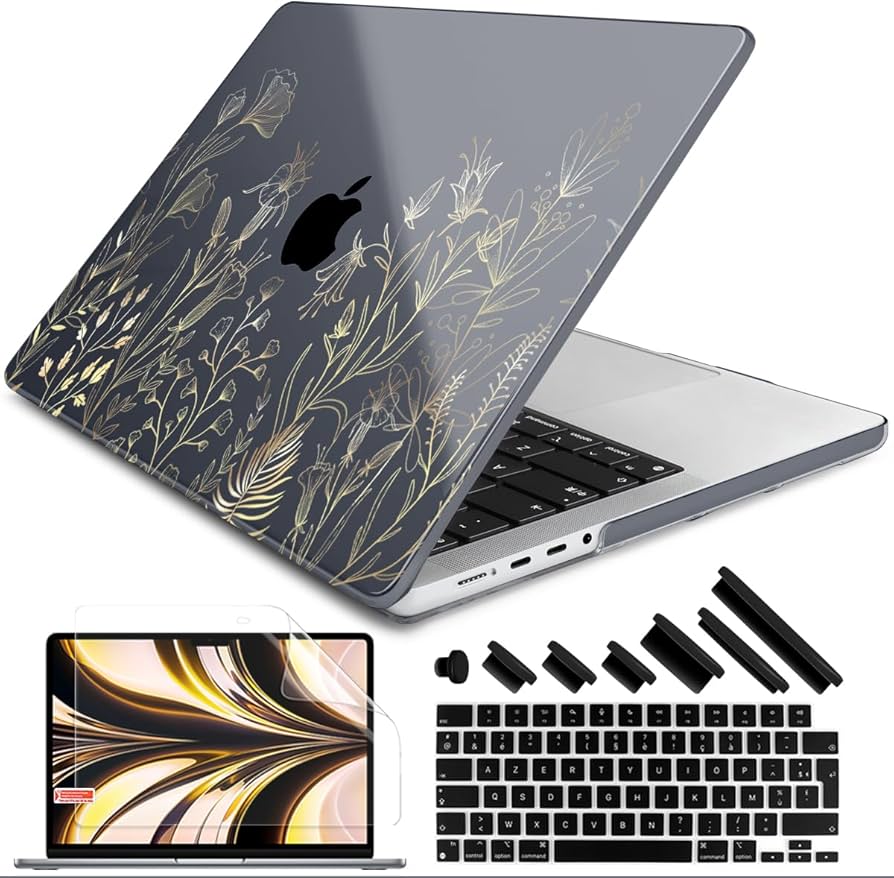 Amazon.com: DONGKE Case for M5 MacBook Pro 14 inch 2025 2024-2021