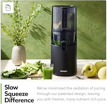 Amazon.com: Hurom H-200 Electronic Slow Juicer Machine (Silver