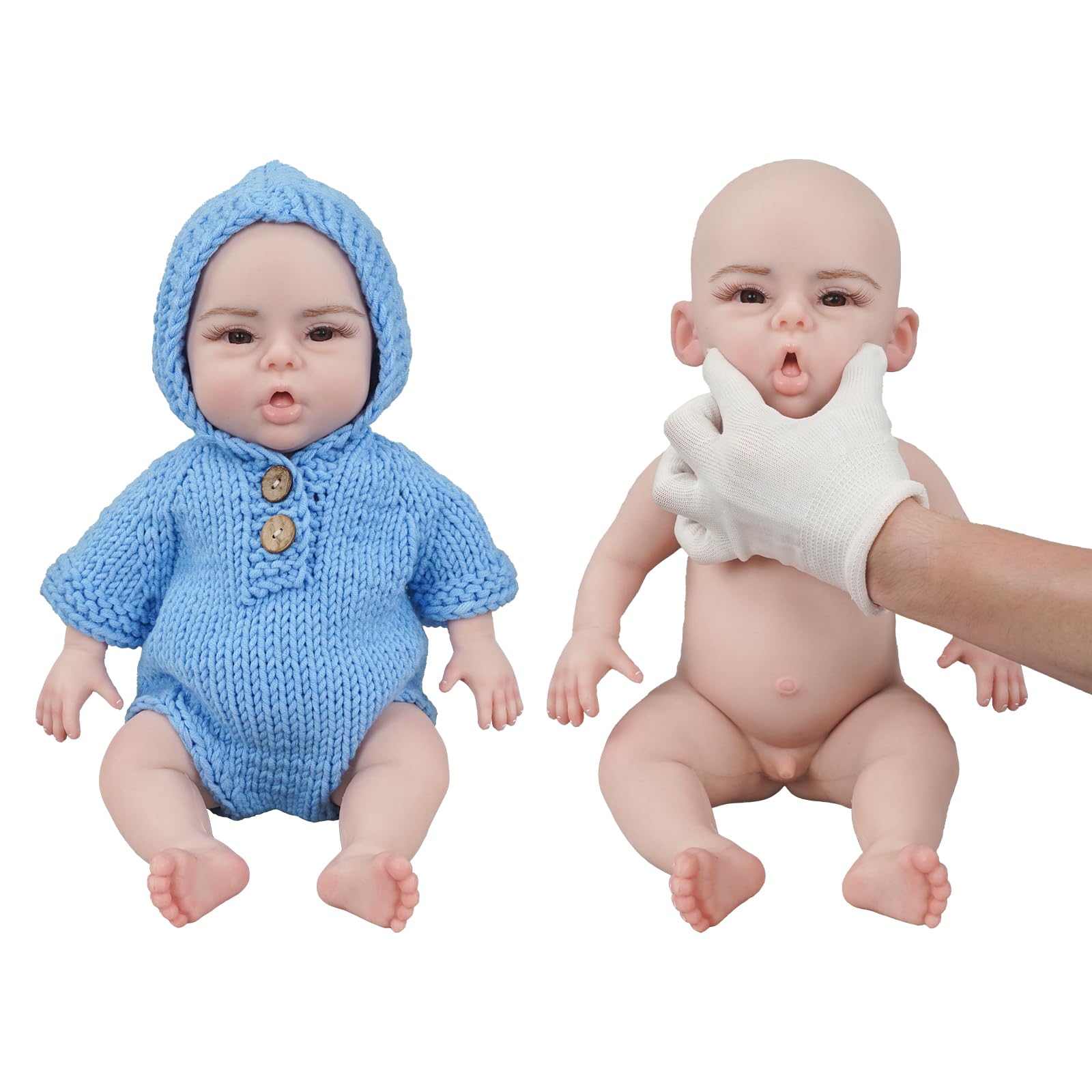 Amazon | KUMIHO 47cm リボーンドール フルシリコン人形 ベビードール