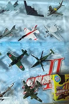 Amazon.co.jp: チョコエッグ 戦闘機2 コレクションボックス+フル