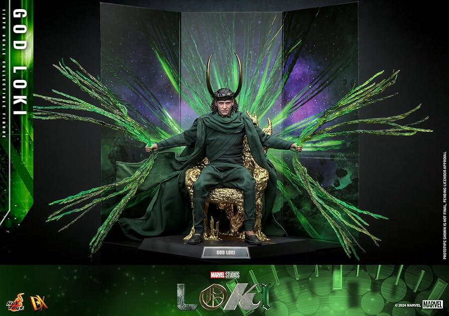 Amazon.co.jp: テレビ・マスターピース DX ロキ ゴッド・ロキ 1/6