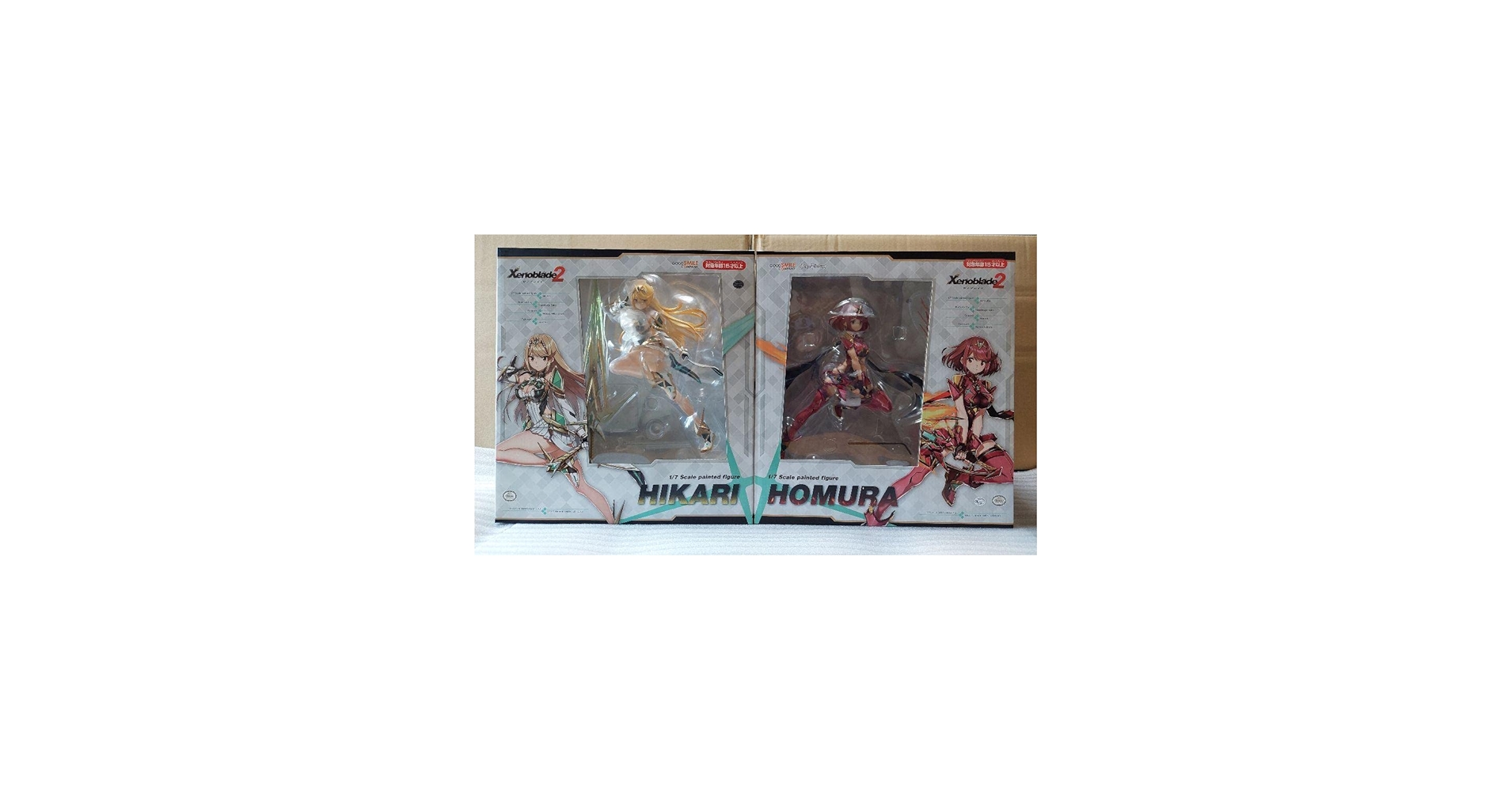 Amazon | ゼノブレイド2 ホムラヒカリ 1/7スケールフィギュア 2体