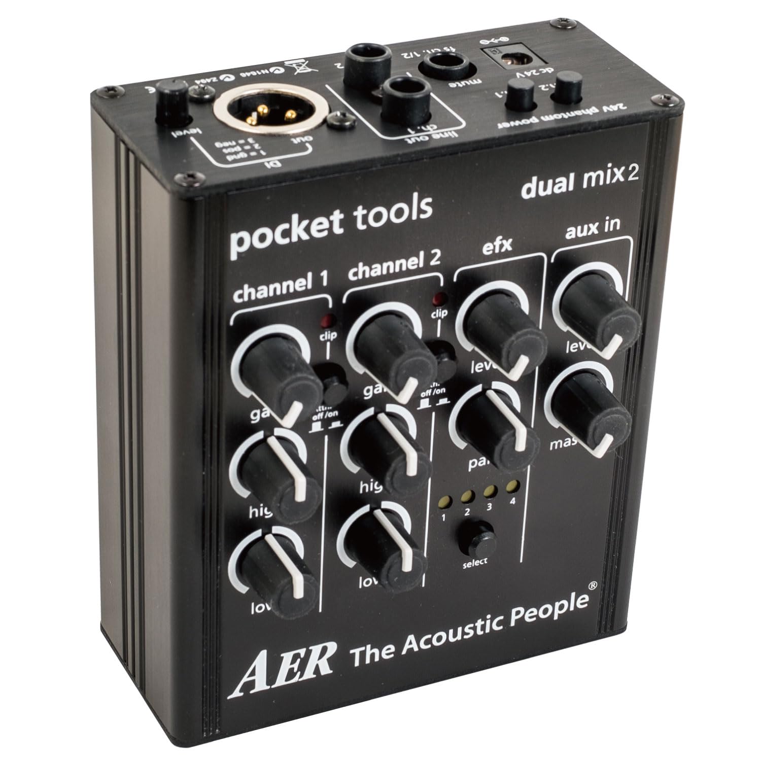 Amazon.com: AER Pocket Tools Dual Mix 2 (2-Channel Preamp Mixer