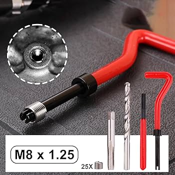 Amazon.co.jp: ネジ穴補修キット ネジ山修復リペアキット 自動車修理