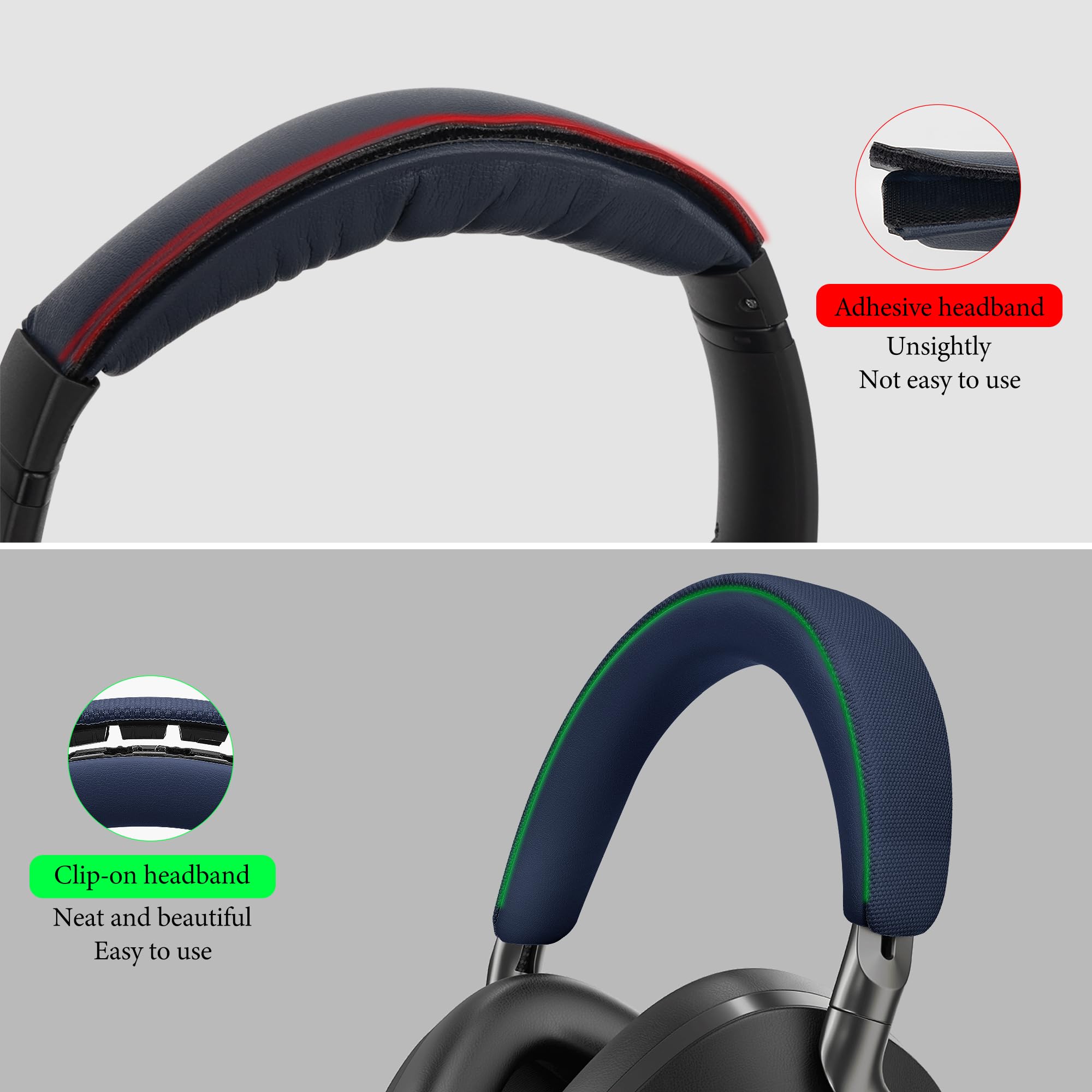 Amazon.com: Geekria Headband Pad Compatible with Bowers & Wilkins