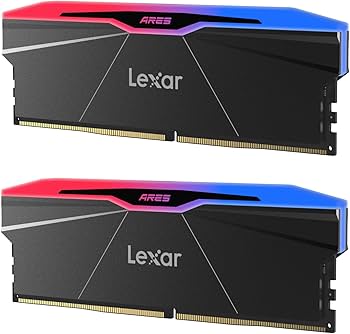 Lexar ARES Gen2 RGB DDR5 RAM 32GB Kit (2x16GB) 6000MHz CL30, 288
