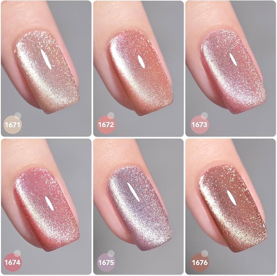 Amazon | GAOY ジェルネイル マグネットネイル キャッツアイジェル 6色