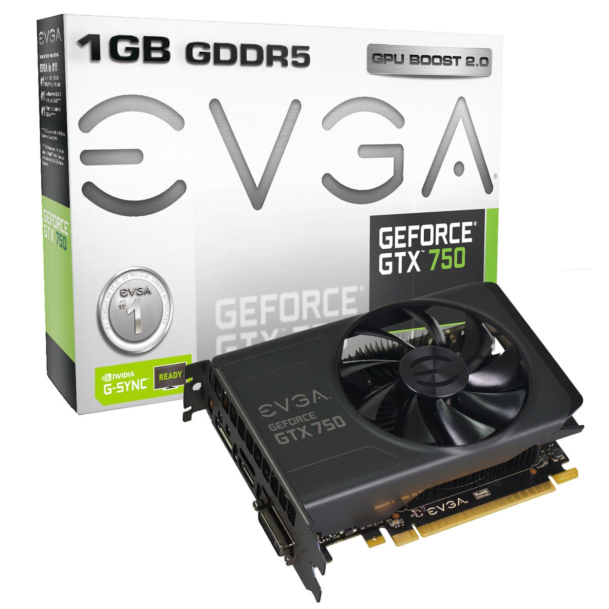 Amazon.com: EVGA GeForce GTX 750 with G-SYNC Support 1GB GDDR5