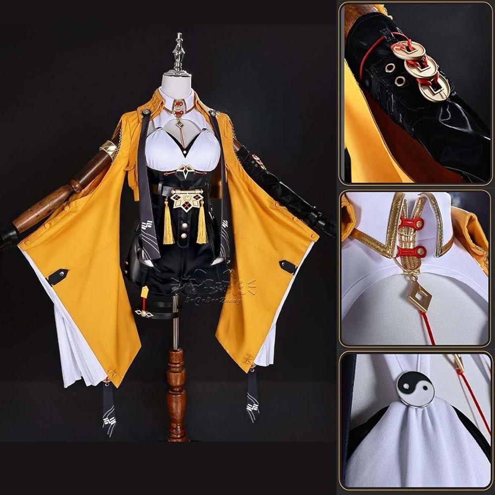 Amazon.co.jp: [あきばれ] ゼンゼロ イーシェン コスプレ衣装 儀玄 全