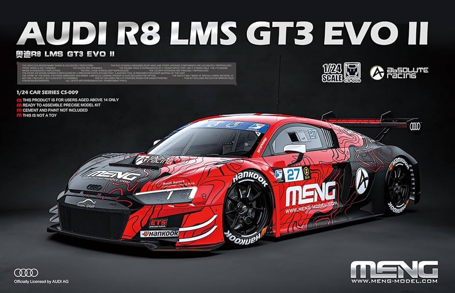 Amazon | GSIクレオス モンモデル 1/24 R8 LMS GT3 EVO II プラモデル