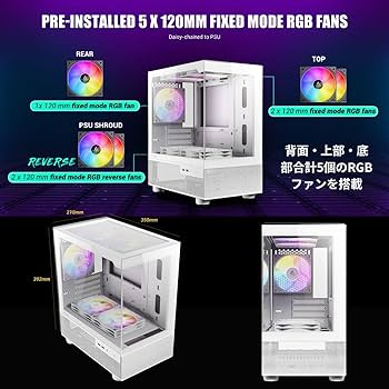 Amazon | 【整備済み品】ゲーミングPC デスクトップPC タワー型 G