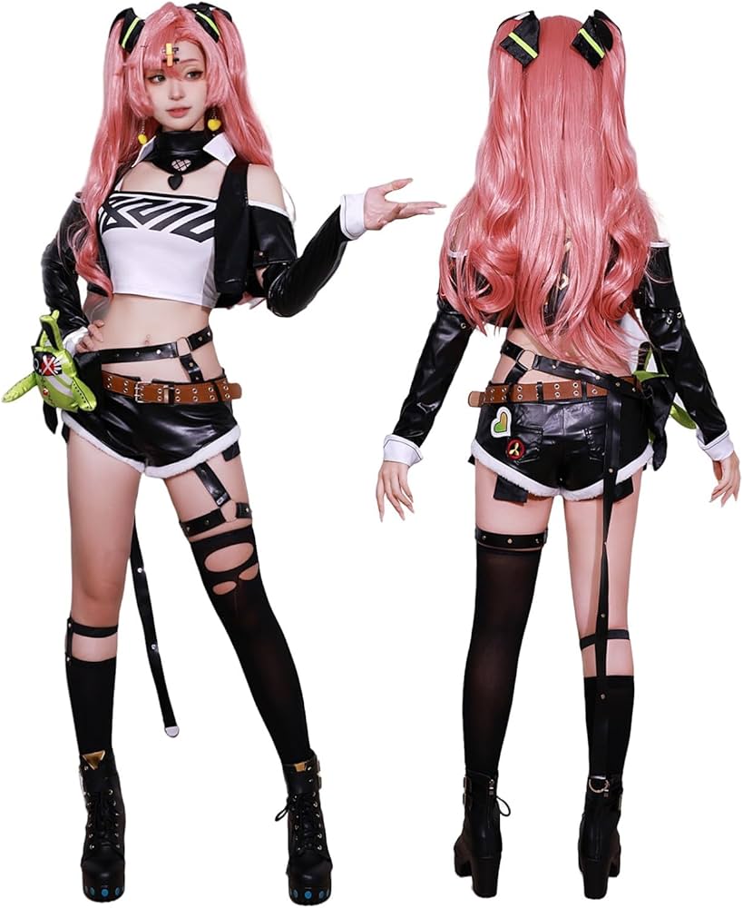 Amazon.co.jp: ウィッグ追加可 ニコ・デマラ コスプレ衣装セット 全