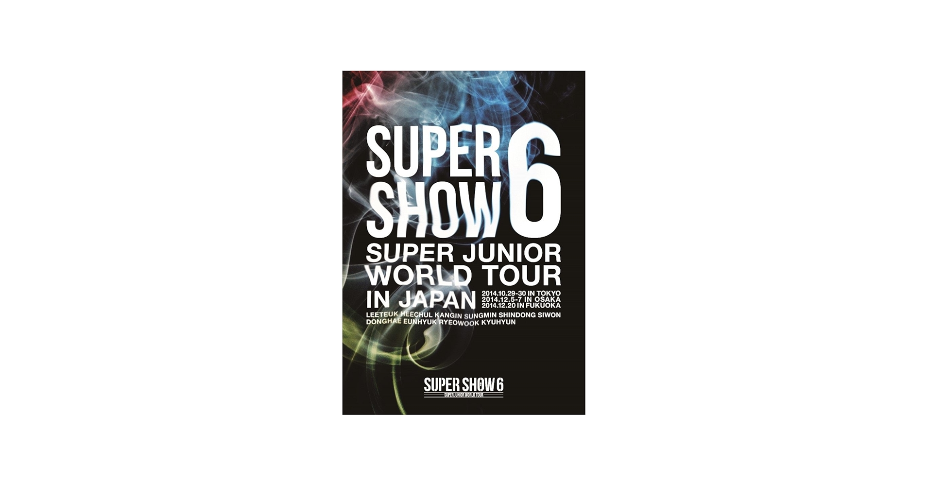 Amazon.com: SUPER JUNIOR WORLD TOUR SUPER SHOW6 in JAPAN (DVD2枚組