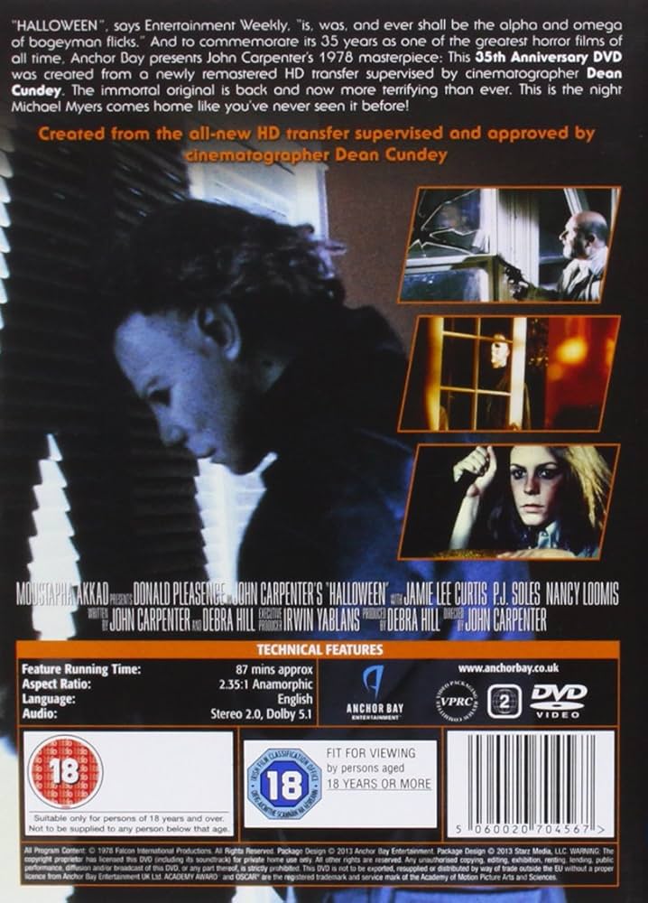 Amazon.com: Halloween: 35th Anniversary Edition [DVD] : Movies & TV