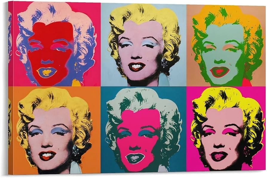 Amazon.co.jp: Andy Warholアンディ・ウォーホル画家の作品「マリリン