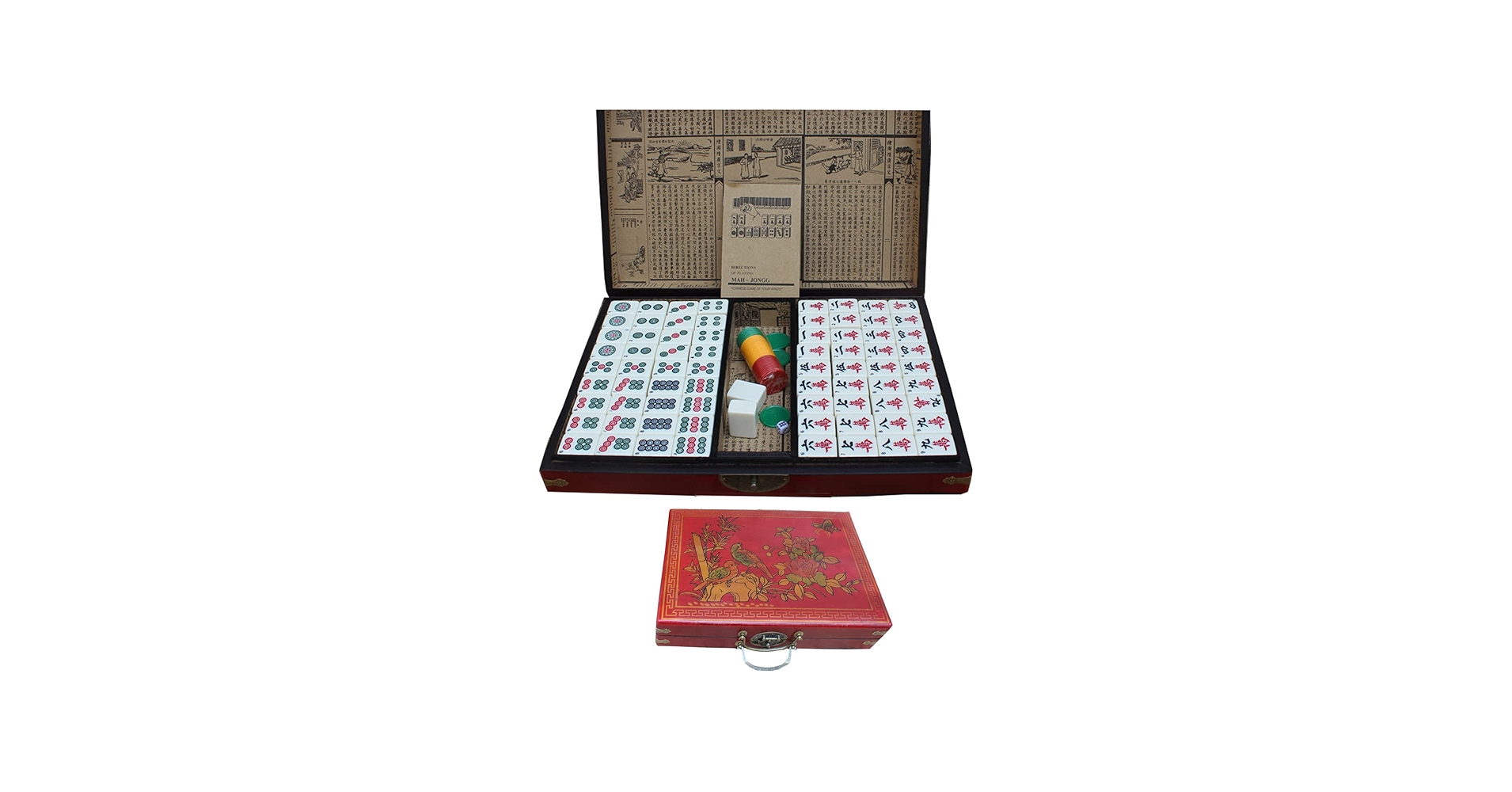 Amazon.co.jp: 大きい 麻雀牌 36mm 麻雀セット 収納ボックス付き 麻雀