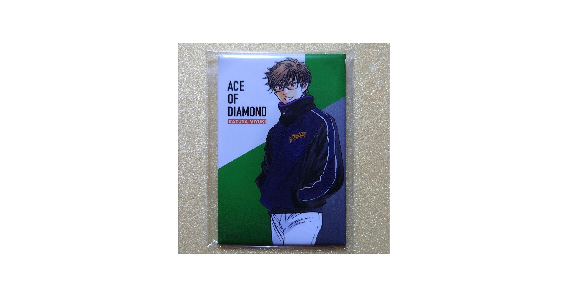 Amazon.co.jp: ダイヤのA 御幸一也 原作柄 缶バッジ XUUFZZBP : おもちゃ