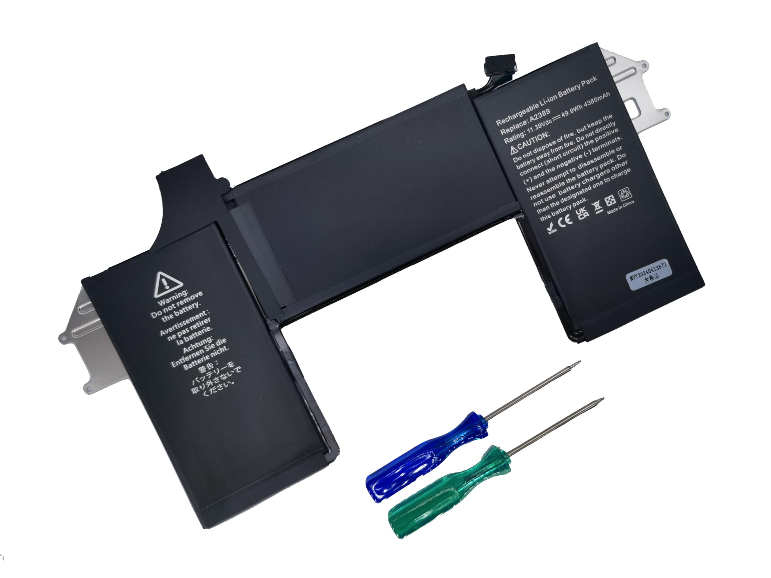 Amazon.com: YXKC A2389 A2337 Laptop Battery Replacement for