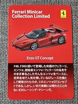 Amazon | 京商 1/64 フェラーリ エンツォEnzo GT コンセプト