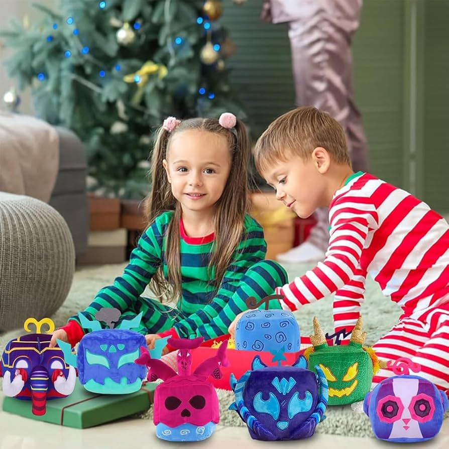 Amazon.co.jp: ブロックスフルーツぬいぐるみ キツネザフルーツ