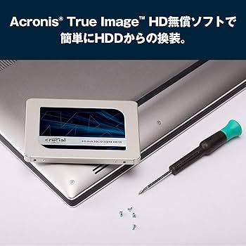 Amazon.co.jp: Crucial SSD 1000GB MX500 内蔵2.5インチ 7mm MX500