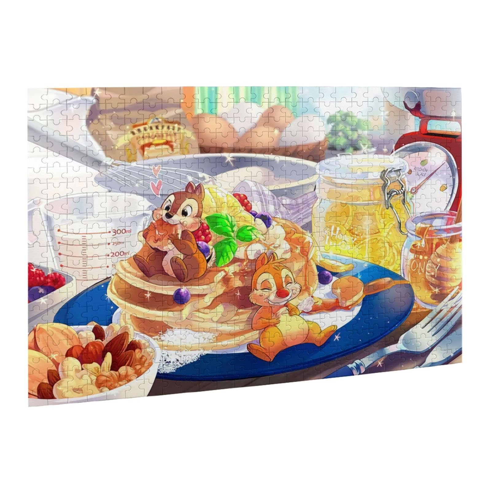 Amazon.co.jp: NEKKIIパズル チップ デール ジグソーパズル 木製 500