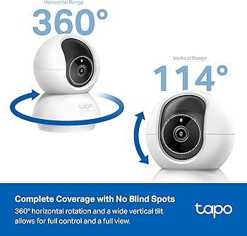 Amazon.com: Tapo 3K 5MP Indoor Security Camera for Baby Monitor