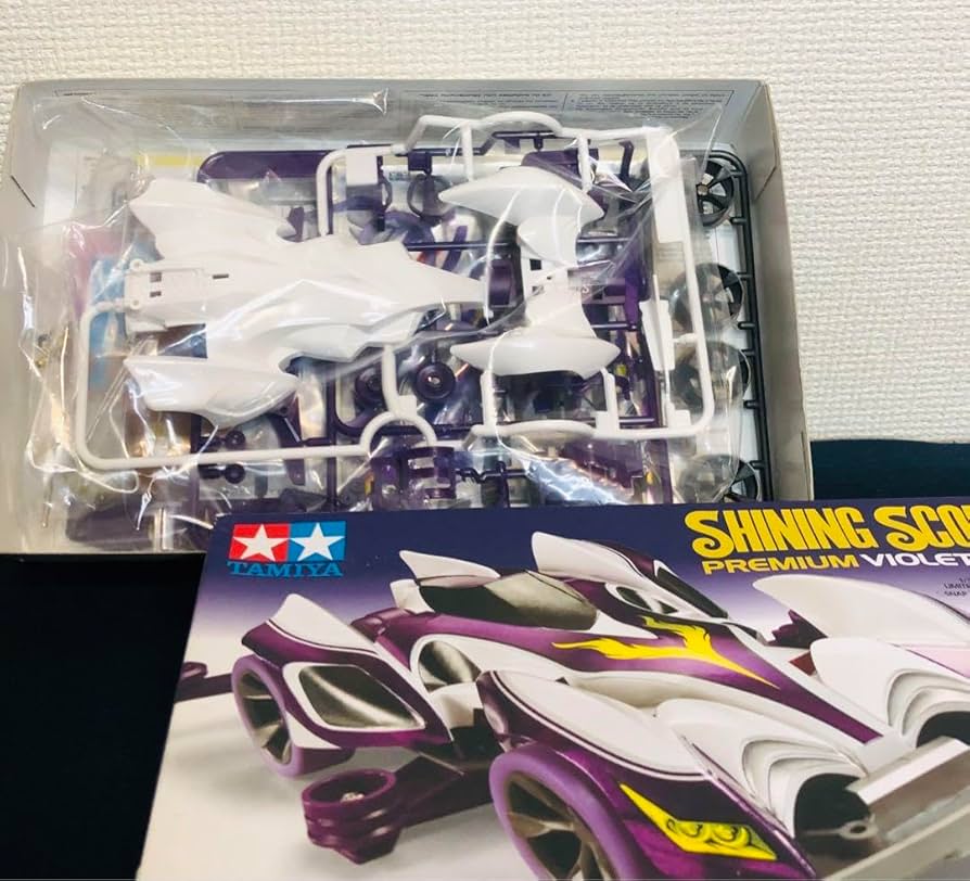 Amazon | ミニ四駆 シャイニングスコーピオン プレミアム バイオレット