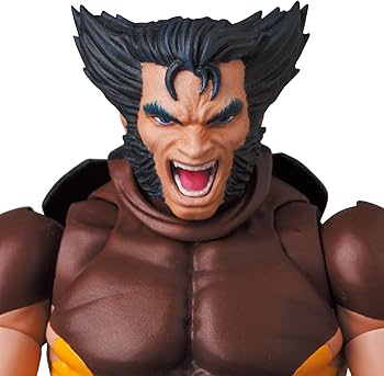 Medicom Toy MAFEX No. 138 Wolverine (BROWN COMIC Ver.) Total