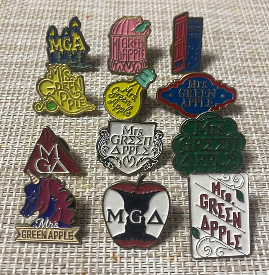Amazon.co.jp: Mrs. GREEN APPLE ライブピンズバッチセット : おもちゃ