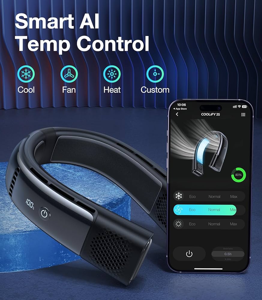 Amazon.com: TORRAS COOLIFY 2S Limited Version Neck Air Conditioner