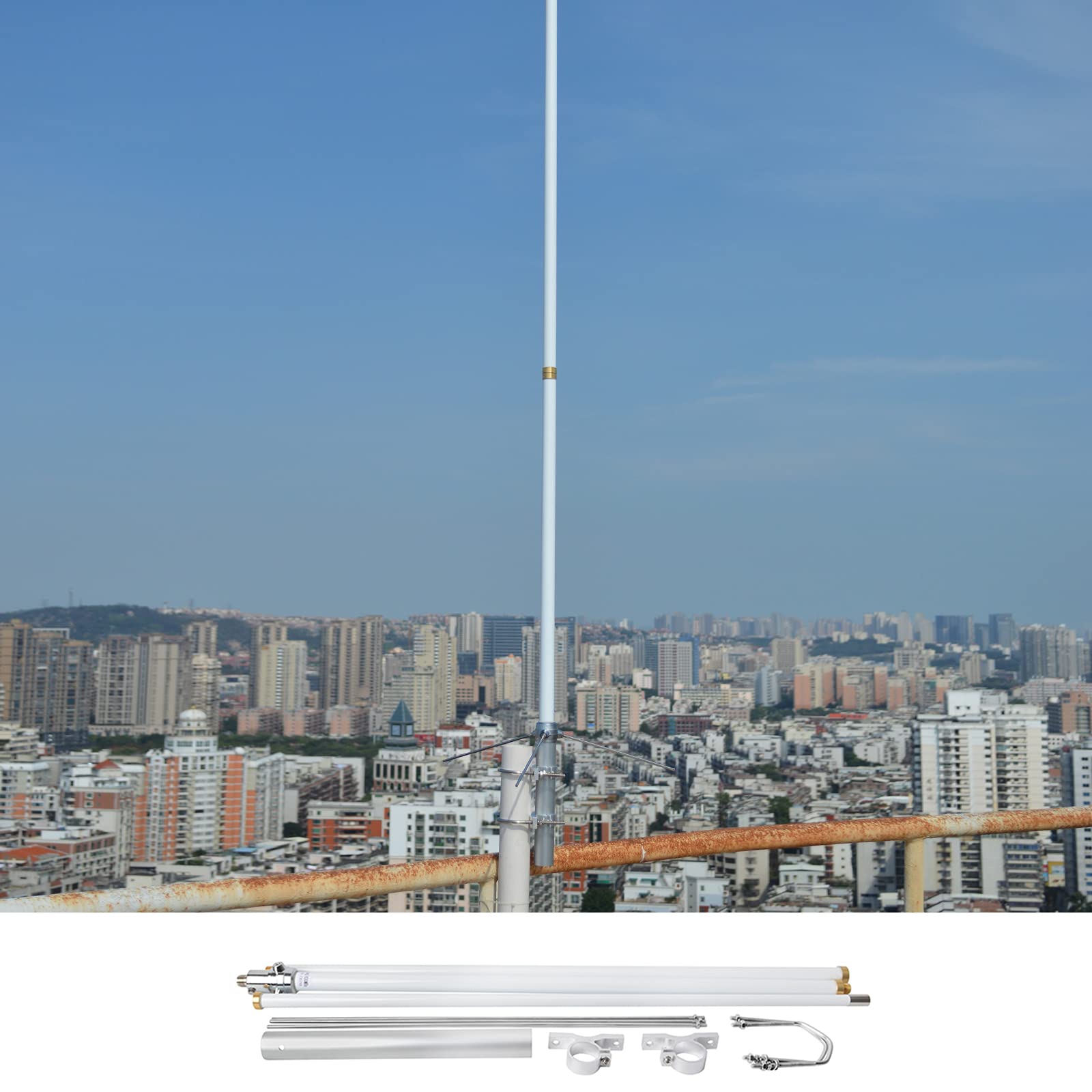 Amazon | 144/430MHz帯送受信対応 グランドプレーン アンテナ デュアル