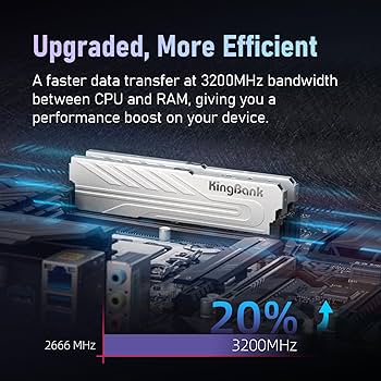 Amazon.co.jp: コンピューターメモリ Ram KingBank DDR4 16GB (2x8GB