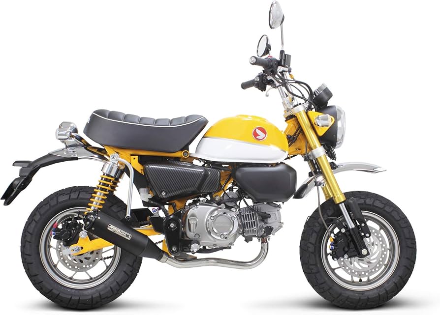 Amazon | スペシャルパーツ武川 トラッカーマフラー ブラック モンキー