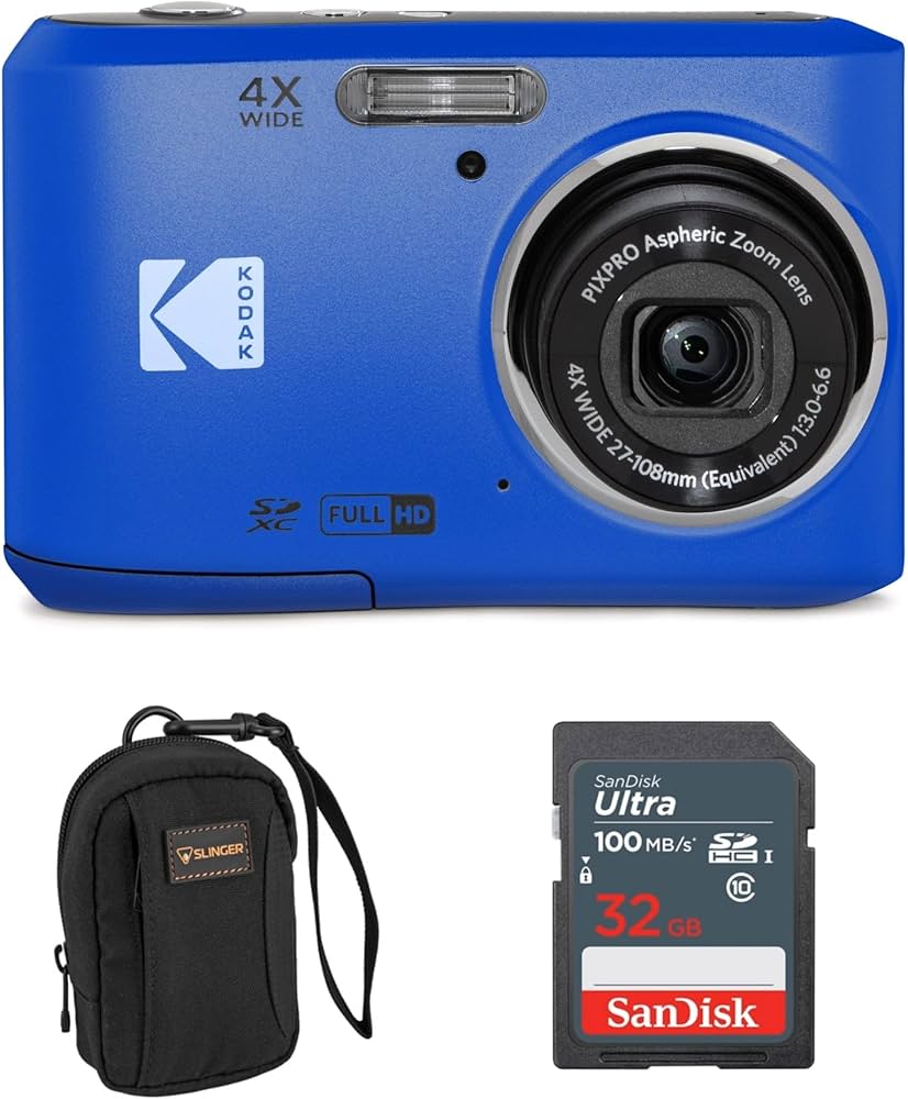 Amazon.com : KODAK PIXPRO FZ45-BK 16MP Digital Camera 4X Optical