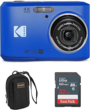 Amazon.com : KODAK PIXPRO FZ45-BK 16MP Digital Camera 4X Optical