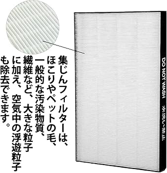 Amazon.co.jp: J&Q FZ-E55HF 集塵フィルター FZ-E55DF 脱臭フィルター