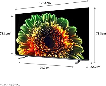 Amazon.co.jp: レグザ 55V型 4K 有機ELテレビ 55X8400 4Kチューナー