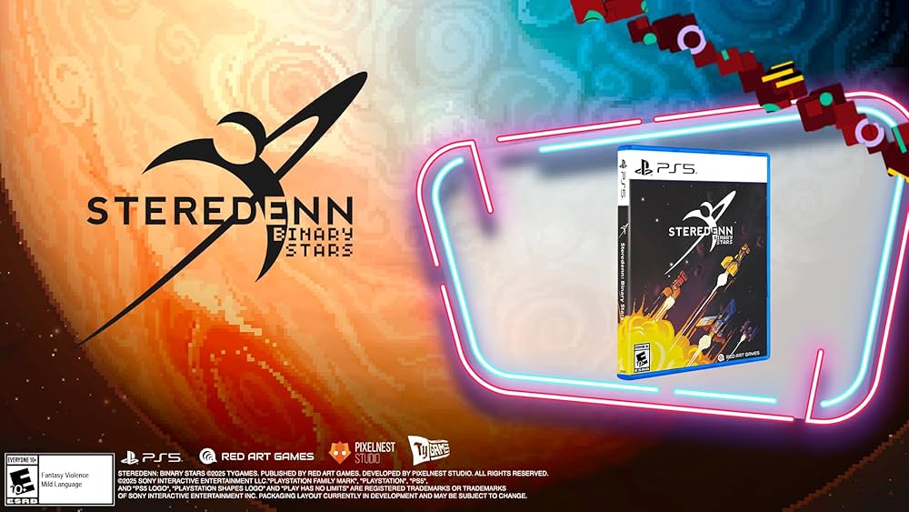 Amazon.com: Steredenn: Binary Stars - PlayStation 5 : Red Art
