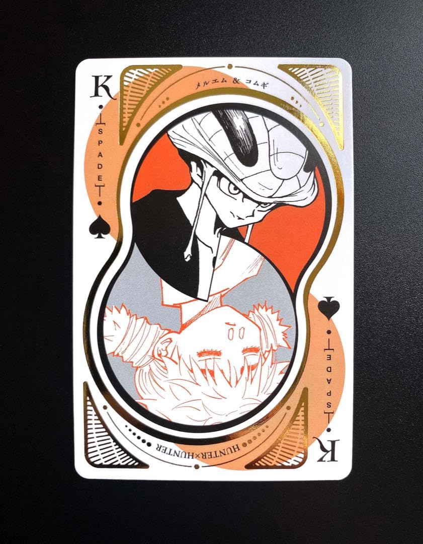 Amazon.co.jp: 冨樫義博展 トランプ HUNTER×HUNTER メルエム コムギ