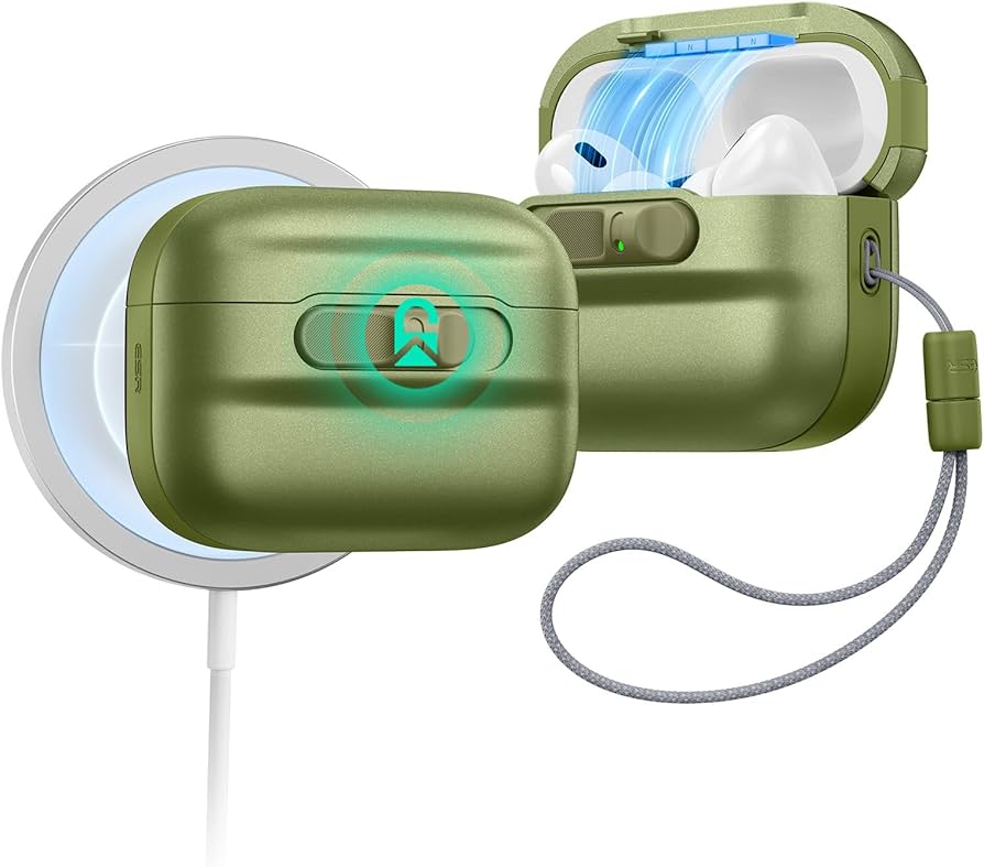 Amazon | ESR AirPods Pro3 ケース(2025) AirPods Pro 第3世代対応 USB