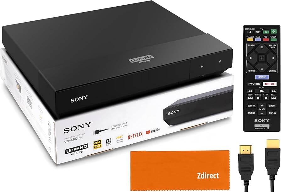 Amazon | ZDIRECT Sony 4k ブルーレーヤー ウルトラHD UBP-X700M - CD