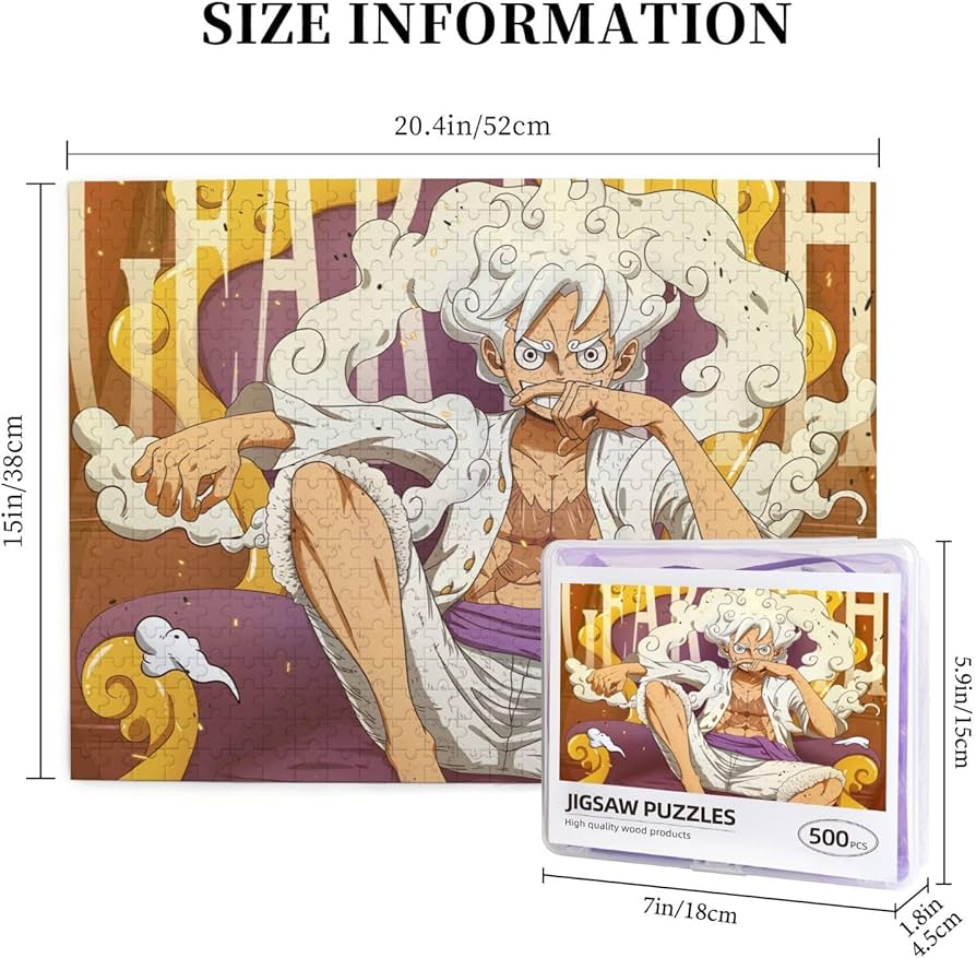 Amazon.co.jp: 500ピース ジグソーパズル ワンピース ルフィ One Piece