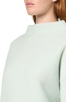 Vince Women's Boiled Funnel Neck Pullover, Aloe, XX-Small at