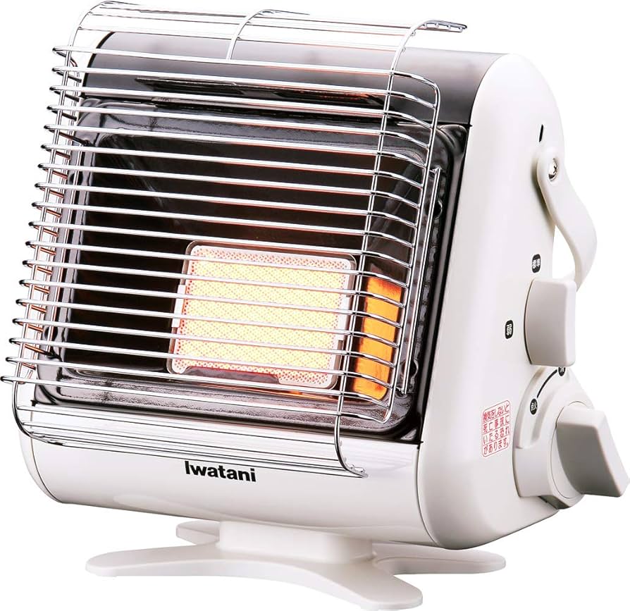 Amazon | Iwatani カセットガス ストーブ マイ暖 ホワイト CB-STV-MYD